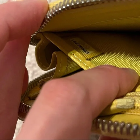 Chanel Yellow Quilted Zippy Long Wallet - Picture 10 of 10